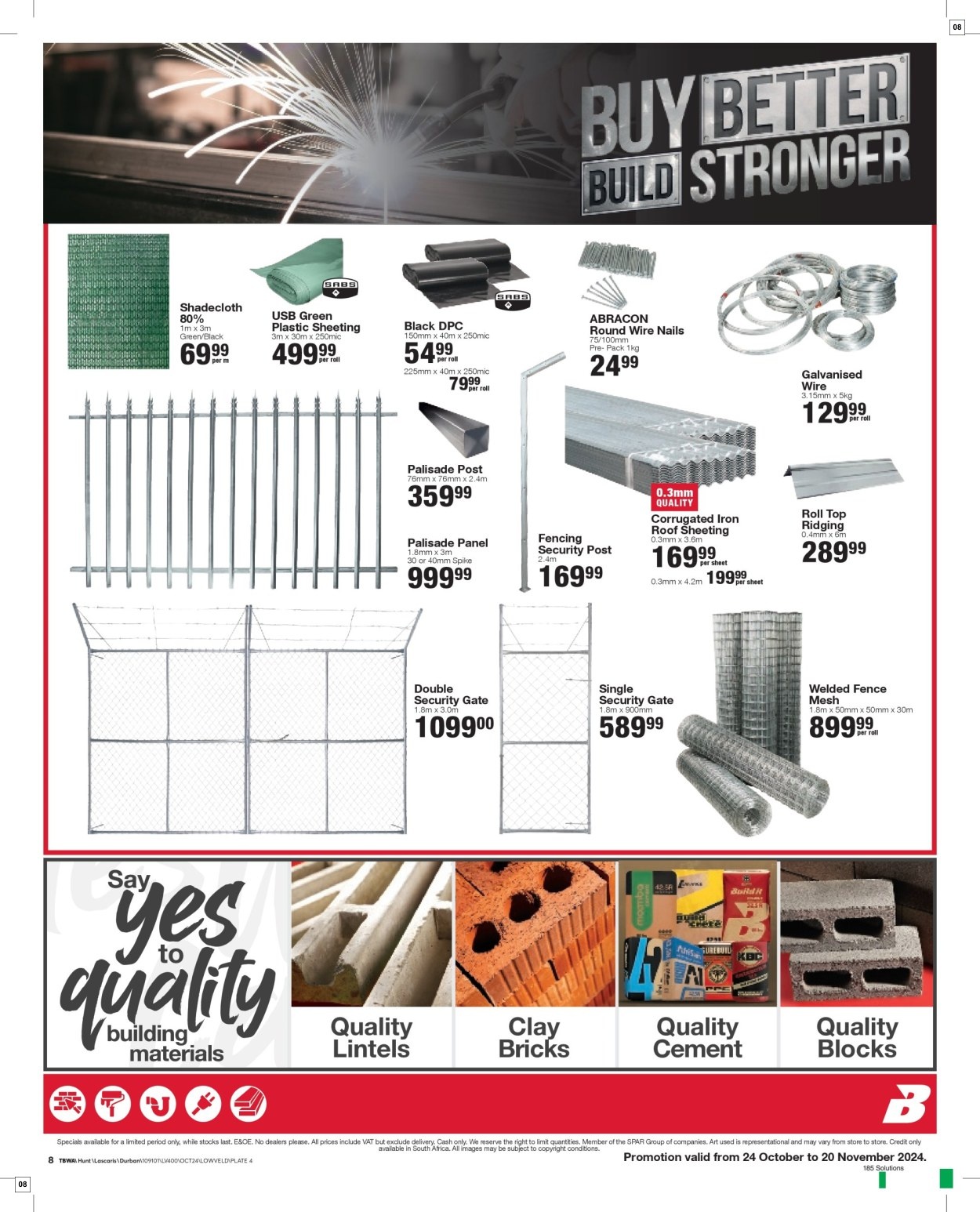 Build It Specials 24 Oct - 20 Nov - Page 8