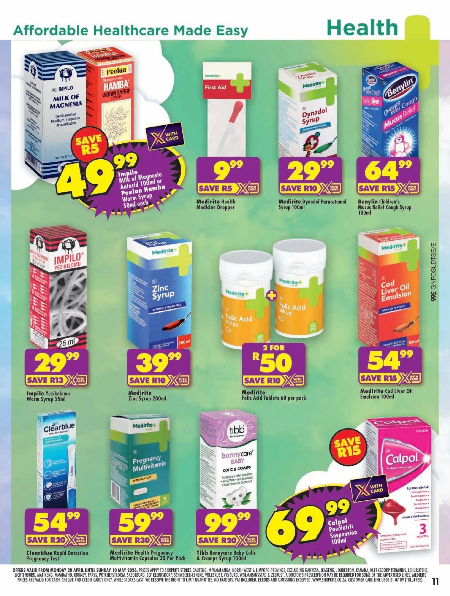 Shoprite Gauteng Baby Savings - Page 11