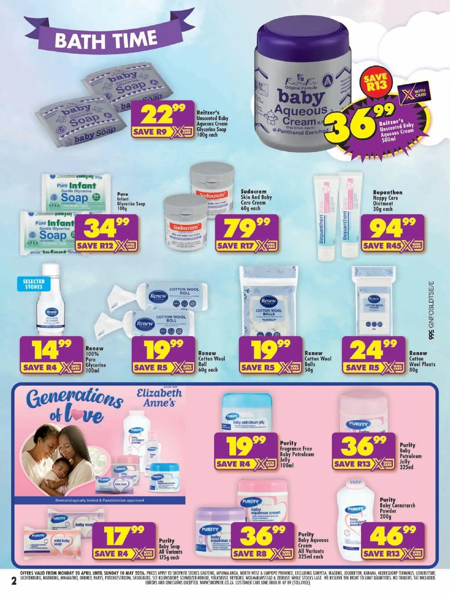 Shoprite Gauteng Baby Savings - Page 2