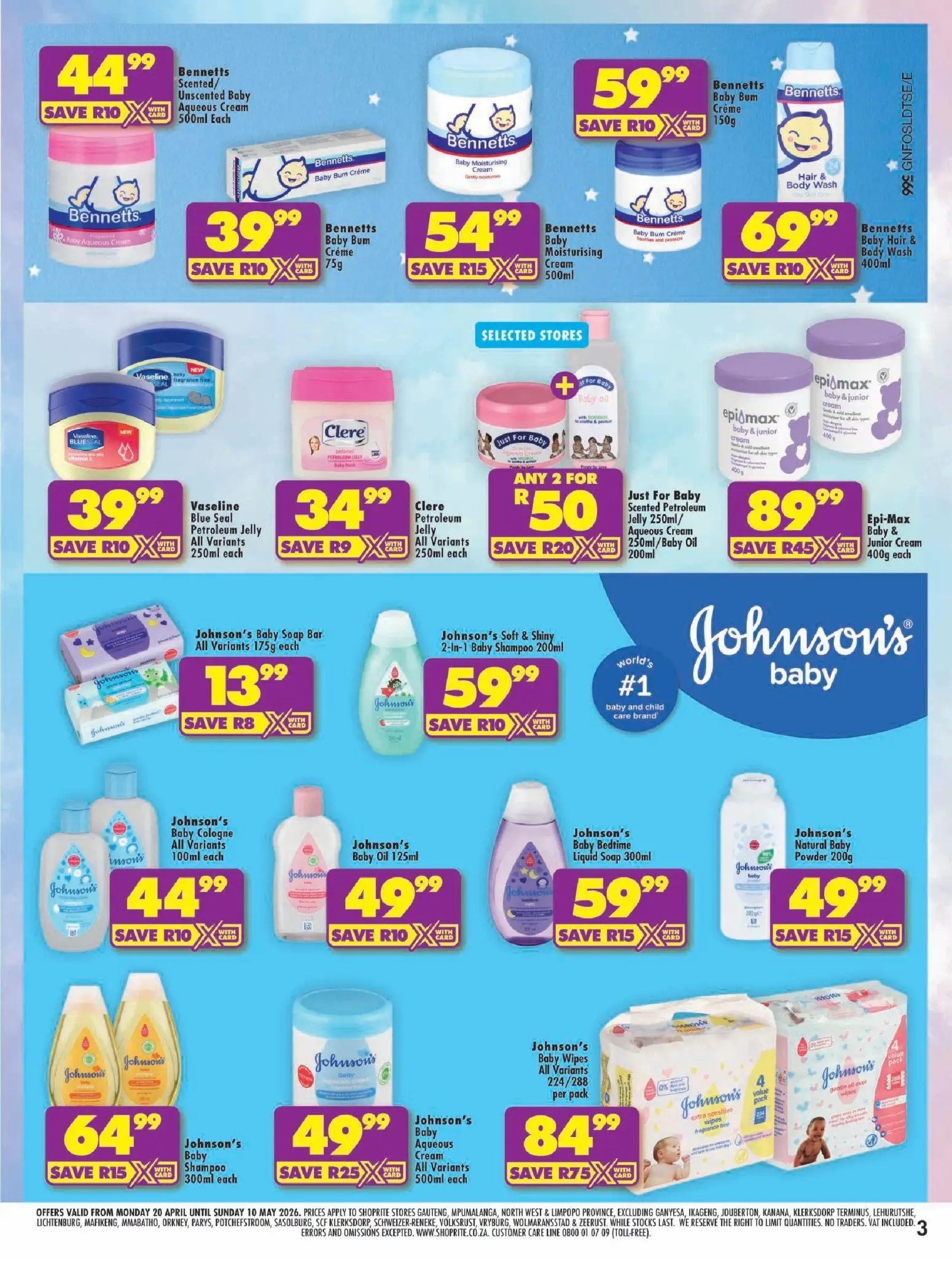 Shoprite Gauteng Baby Savings - Page 3