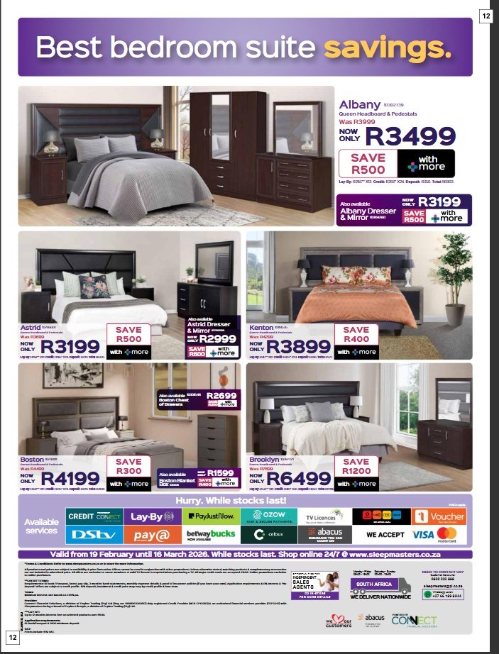 Sleepmasters Specials 19 Feb - 16 Mar - Page 12