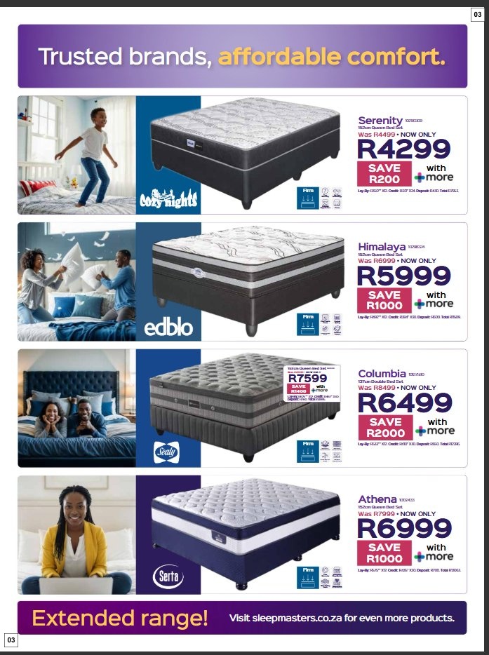 Sleepmasters Specials 19 Feb - 16 Mar - Page 3