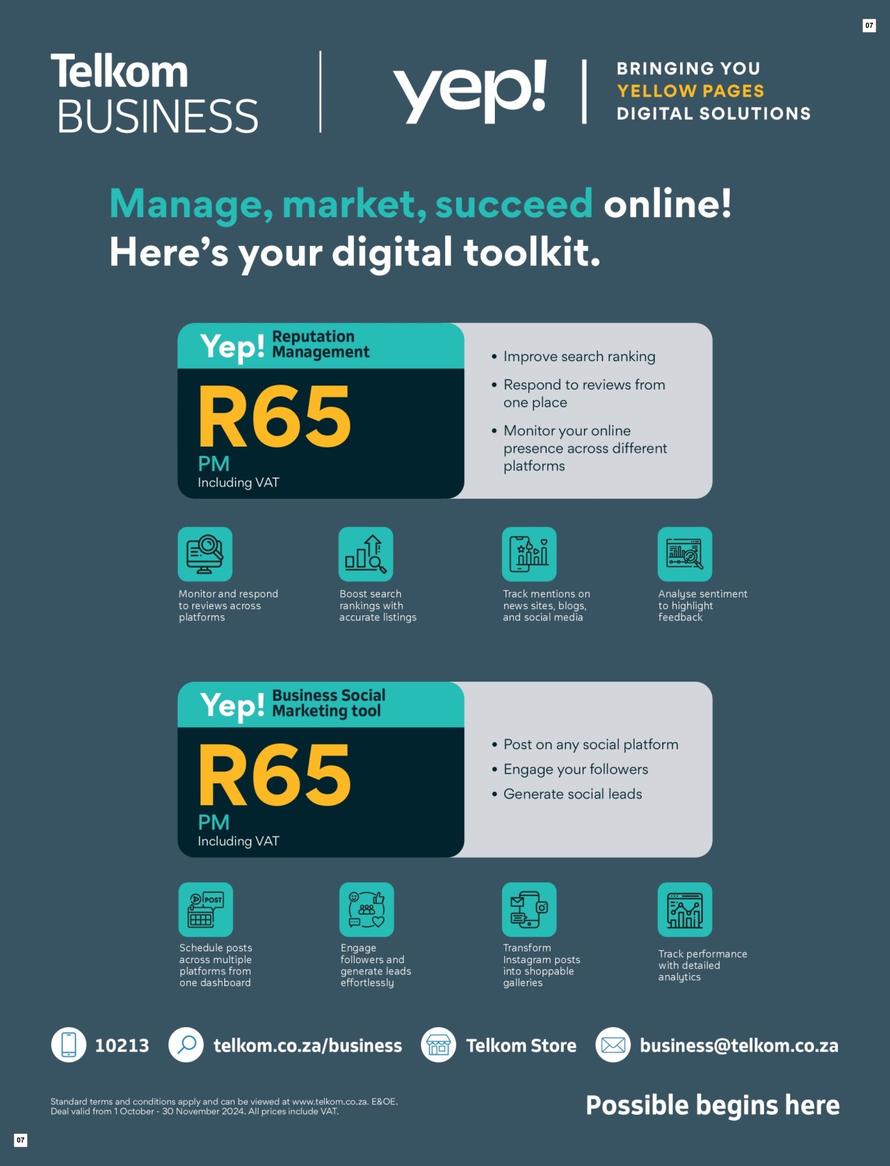 Telkom Specials 01 Oct - 30 Nov - Page 7