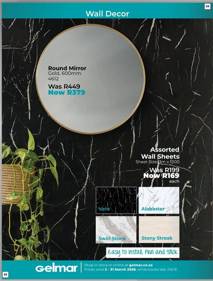 Gelmar Specials 02 Mar - 31 Mar - Page 4