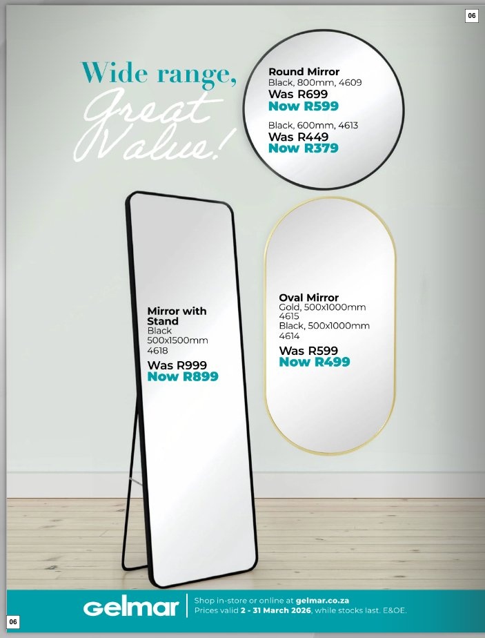 Gelmar Specials 02 Mar - 31 Mar - Page 6
