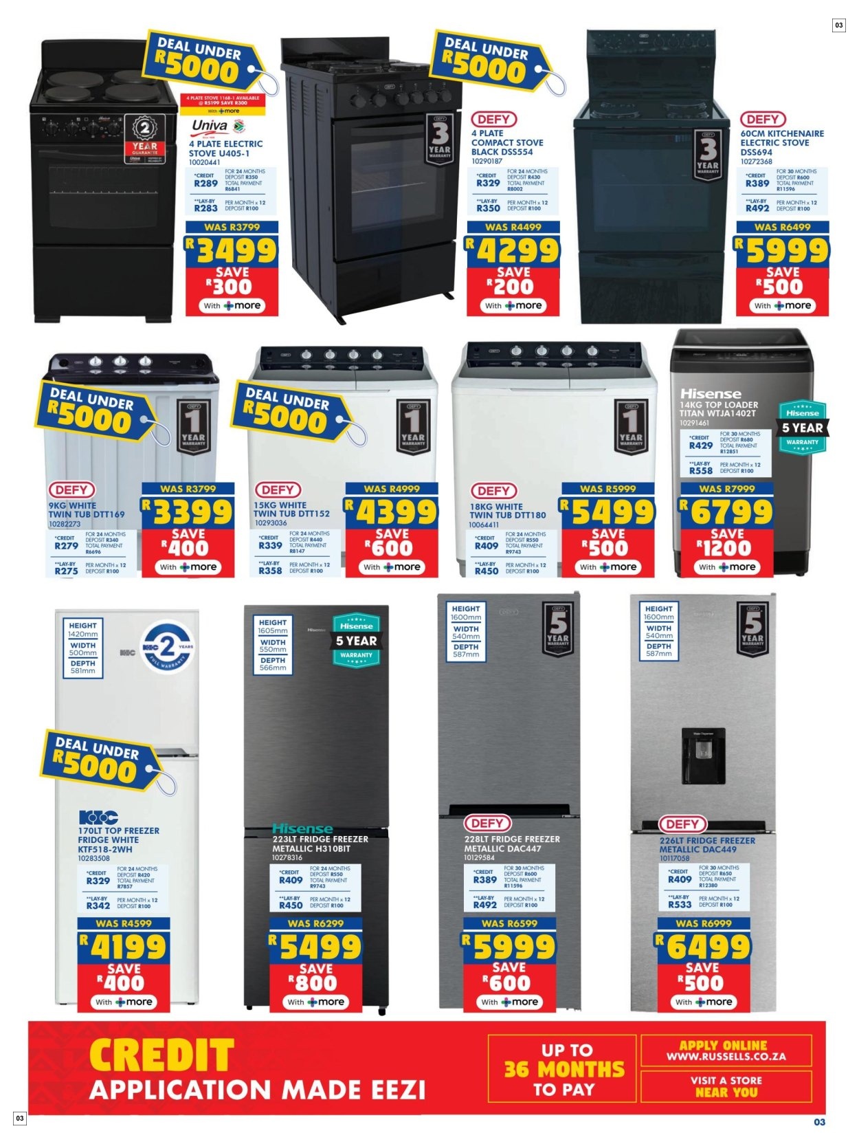 Russells Specials 27 Dec - 19 Jan - Page 3