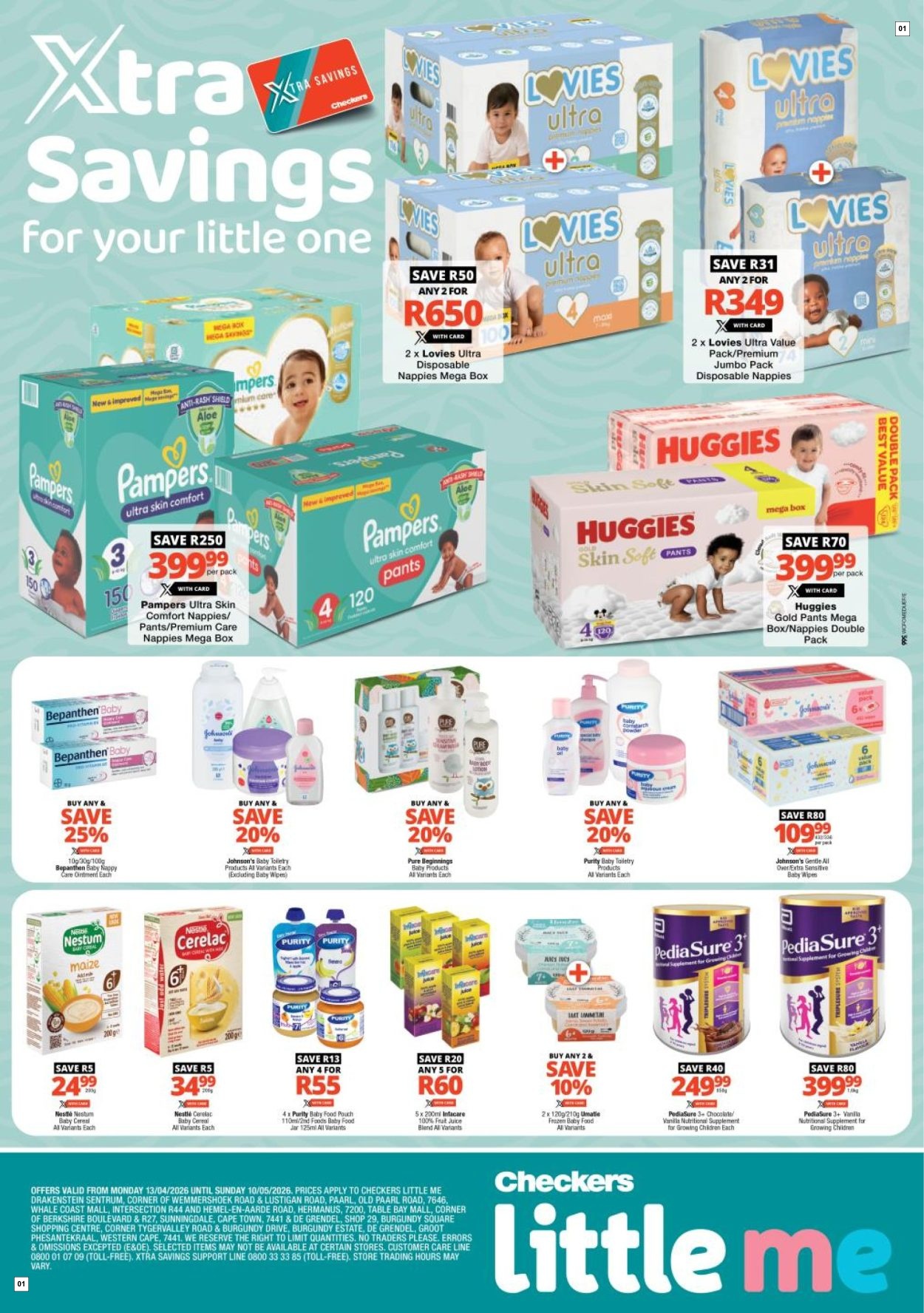 Checkers April Month-end Promotion