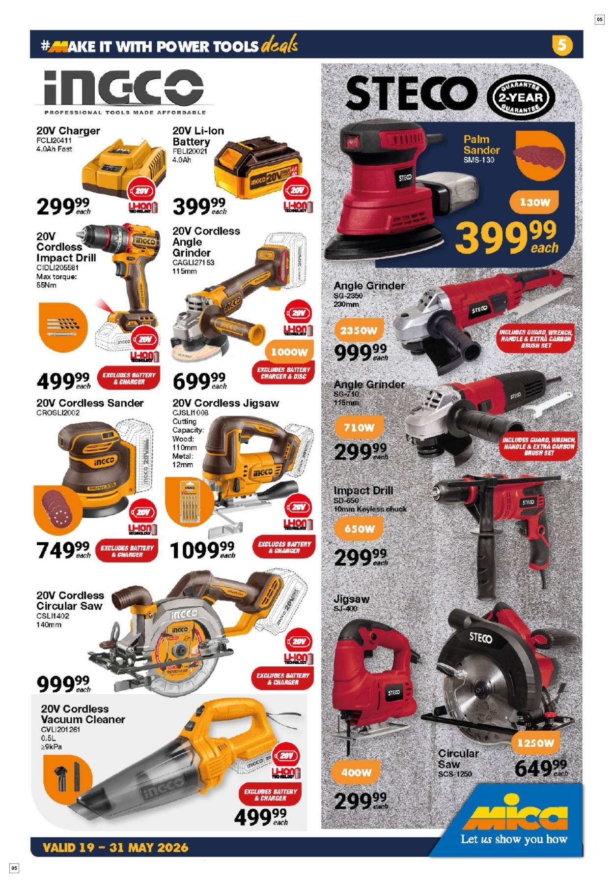 Mica Specials 19 May - 31 May - Page 5