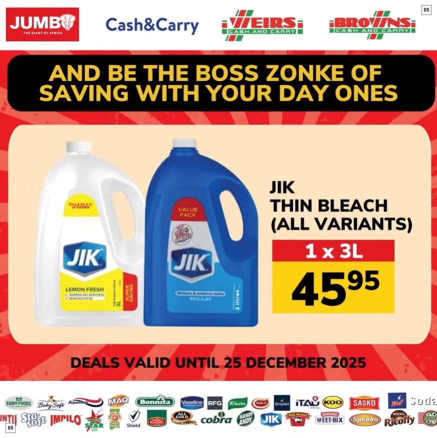 Jumbo Cash & Carry Specials - Page 5