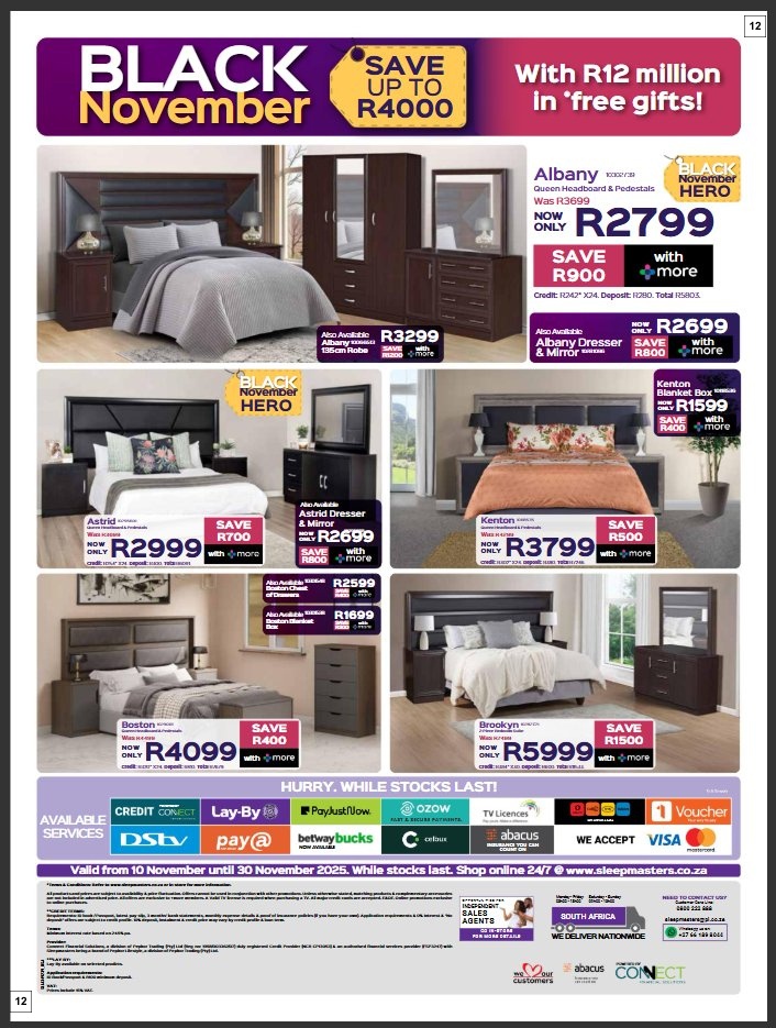 Sleepmasters Specials 10 Nov - 30 Nov - Page 12