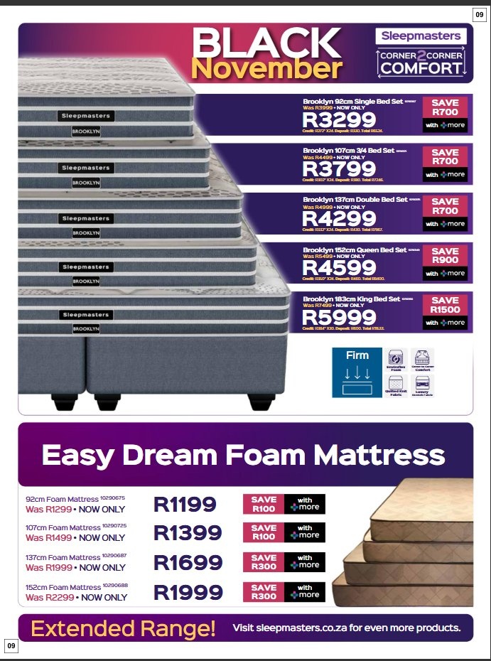 Sleepmasters Specials 10 Nov - 30 Nov - Page 9