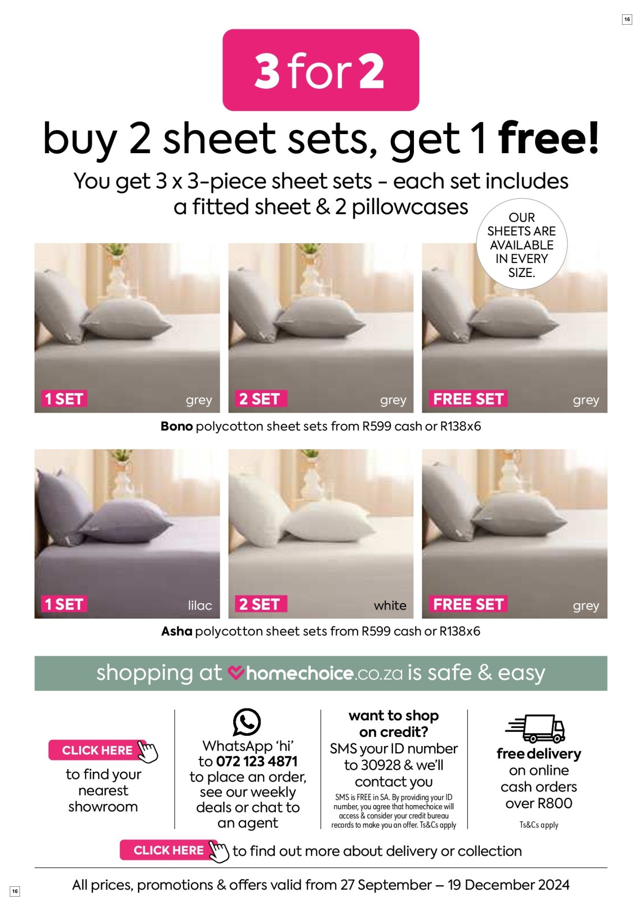 Homechoice Specials 27 Sept - 19 Dec - Page 16