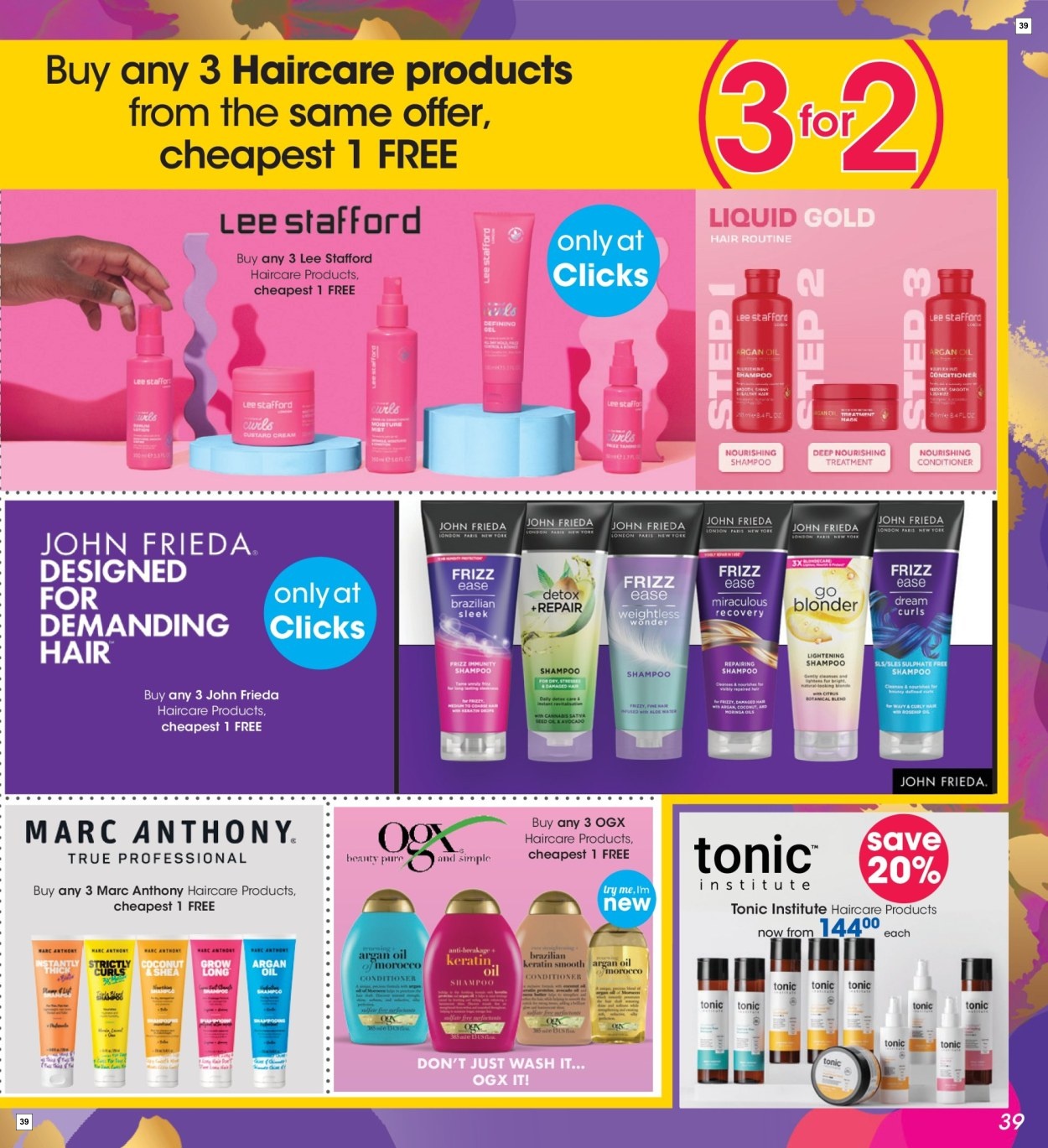 Clicks Specials 31 Oct - 24 Dec - Page 39