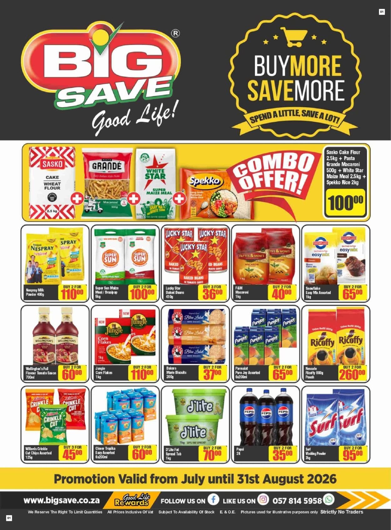 Big Save Frozen Deals
