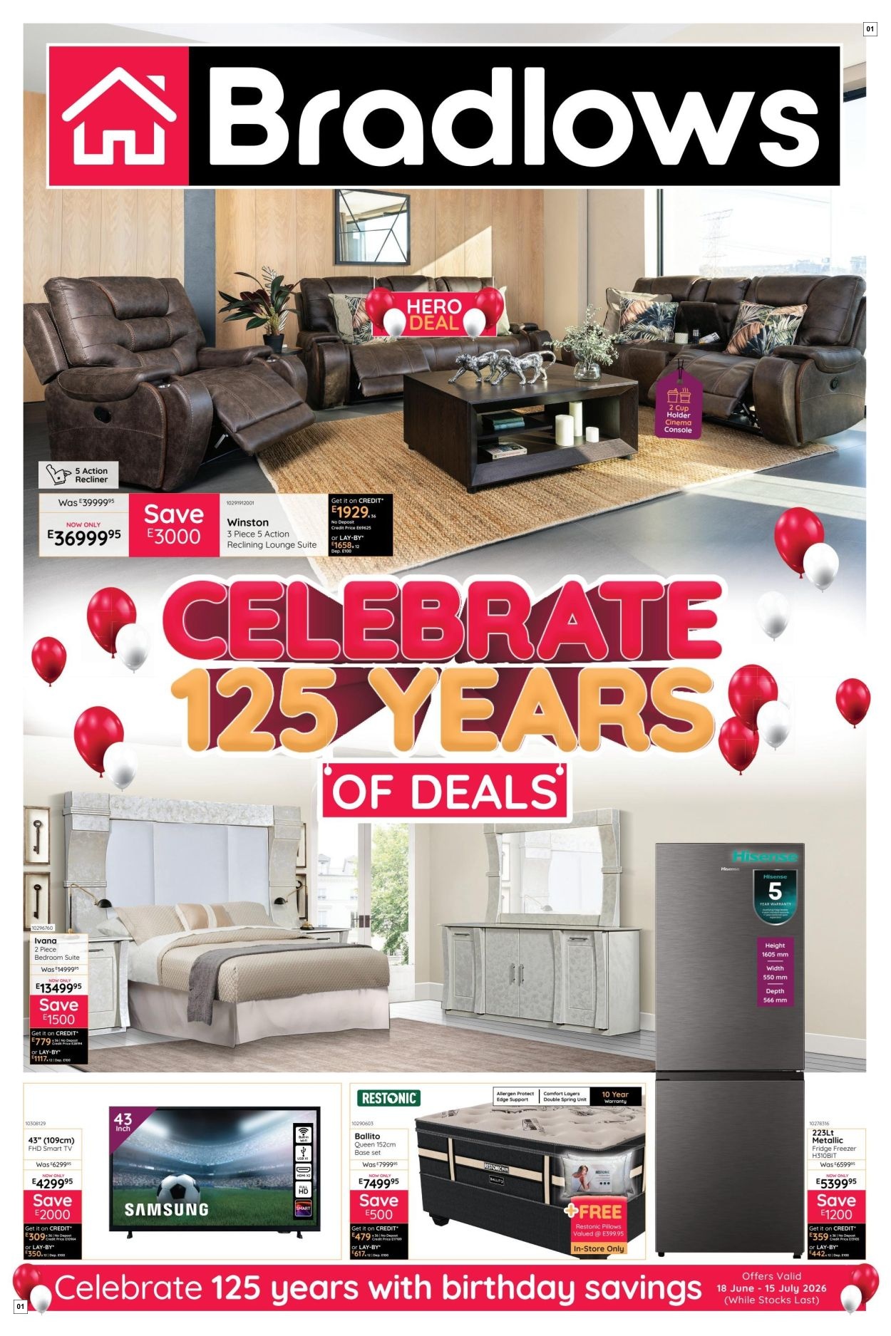Bradlows Specials 18 Jun - 15 Jul