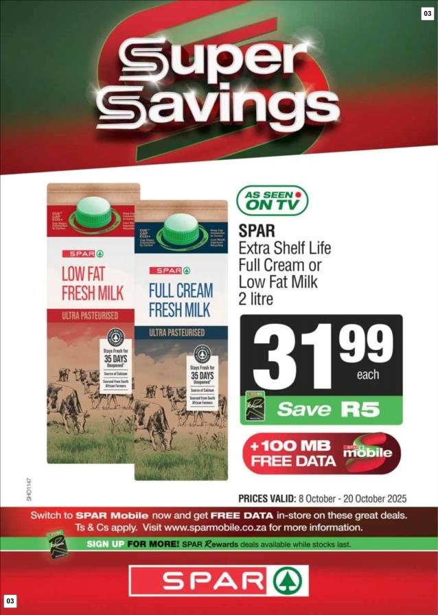 Spar Specials 08 Oct - 20 Oct - Page 3
