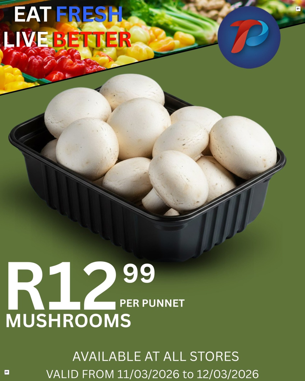 Take N Pay Specials 11 Mar - 12 Mar