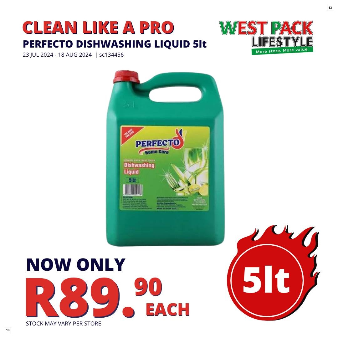 West Pack Lifestyle Specials 23 Jul - 18 Aug - Page 13