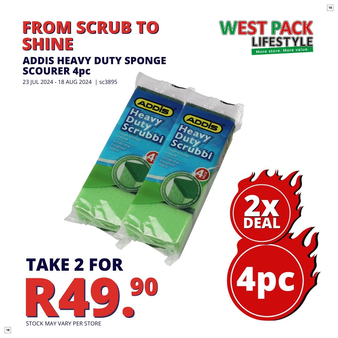 West Pack Lifestyle Specials 23 Jul - 18 Aug - Page 18