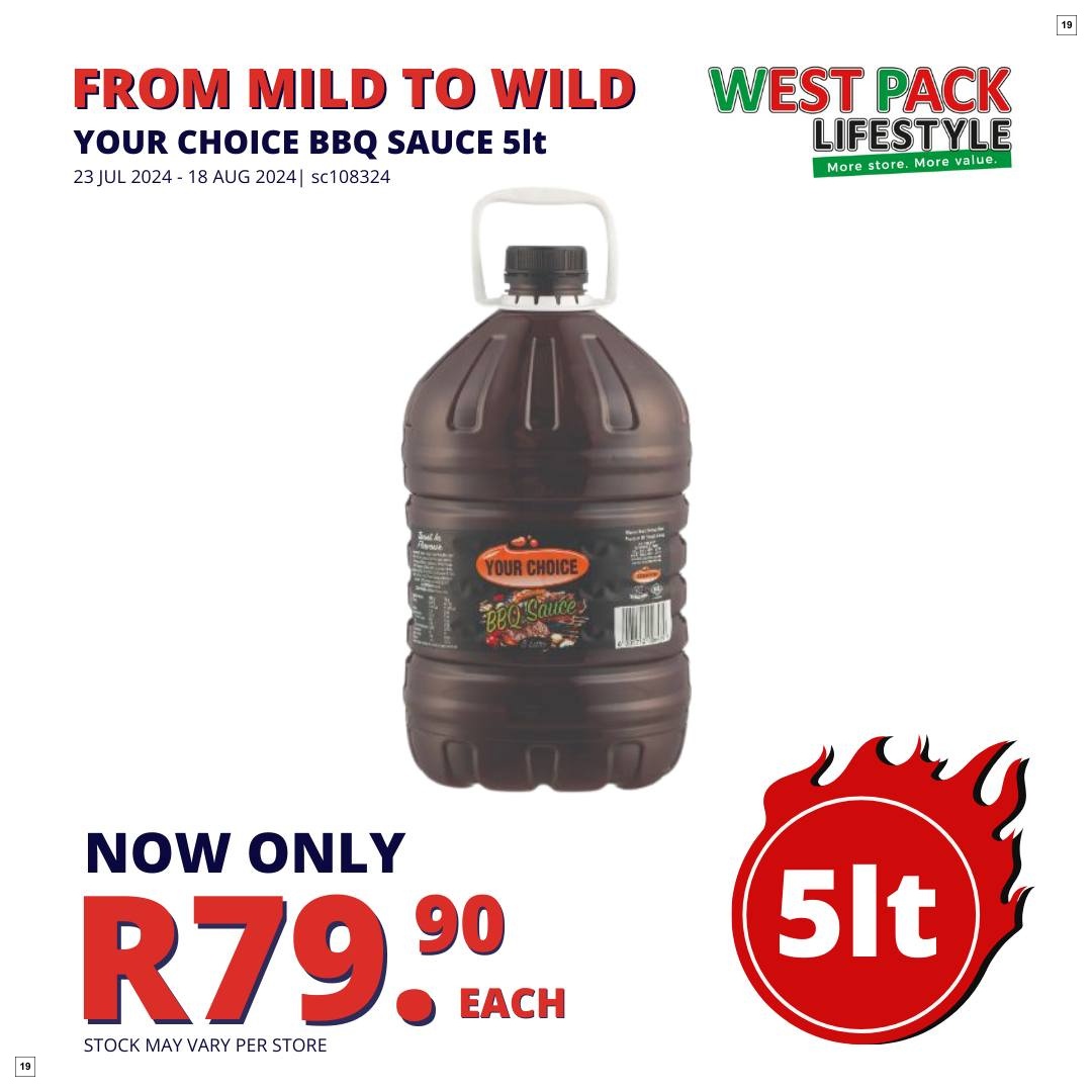 West Pack Lifestyle Specials 23 Jul - 18 Aug - Page 19