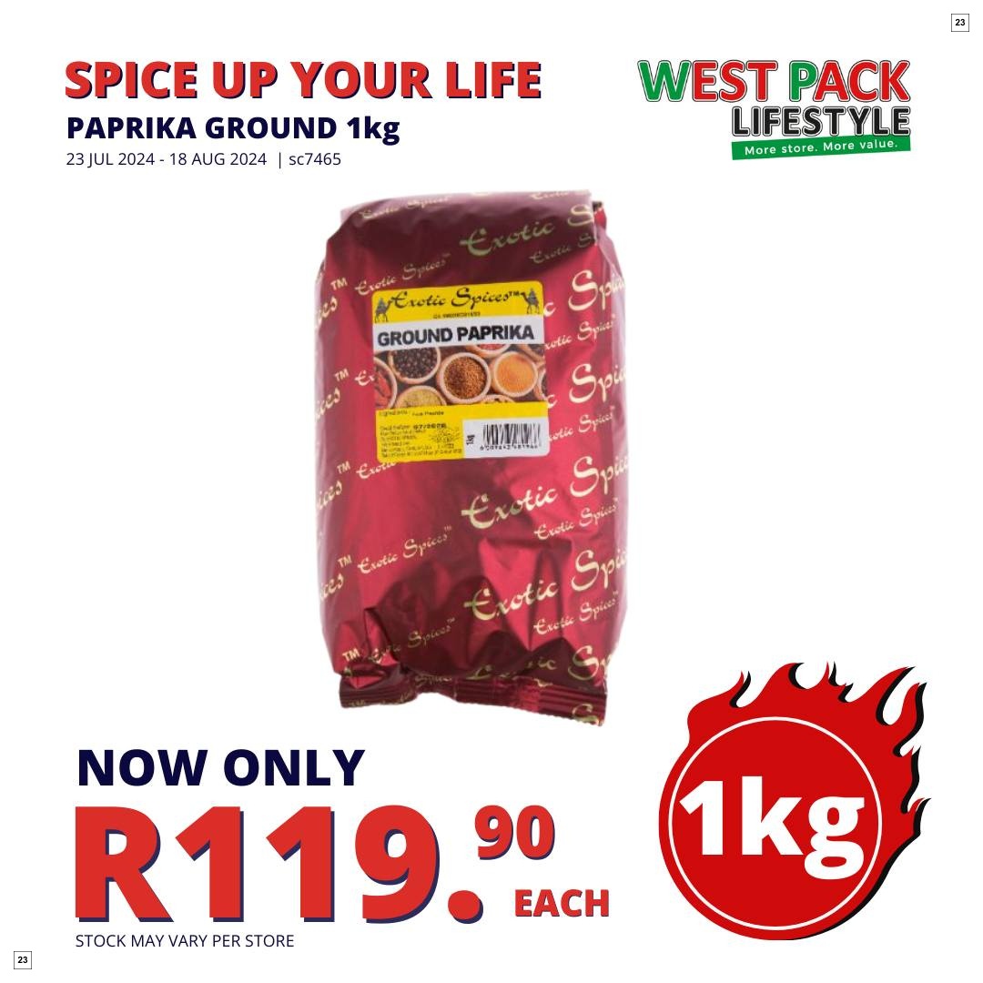 West Pack Lifestyle Specials 23 Jul - 18 Aug - Page 23