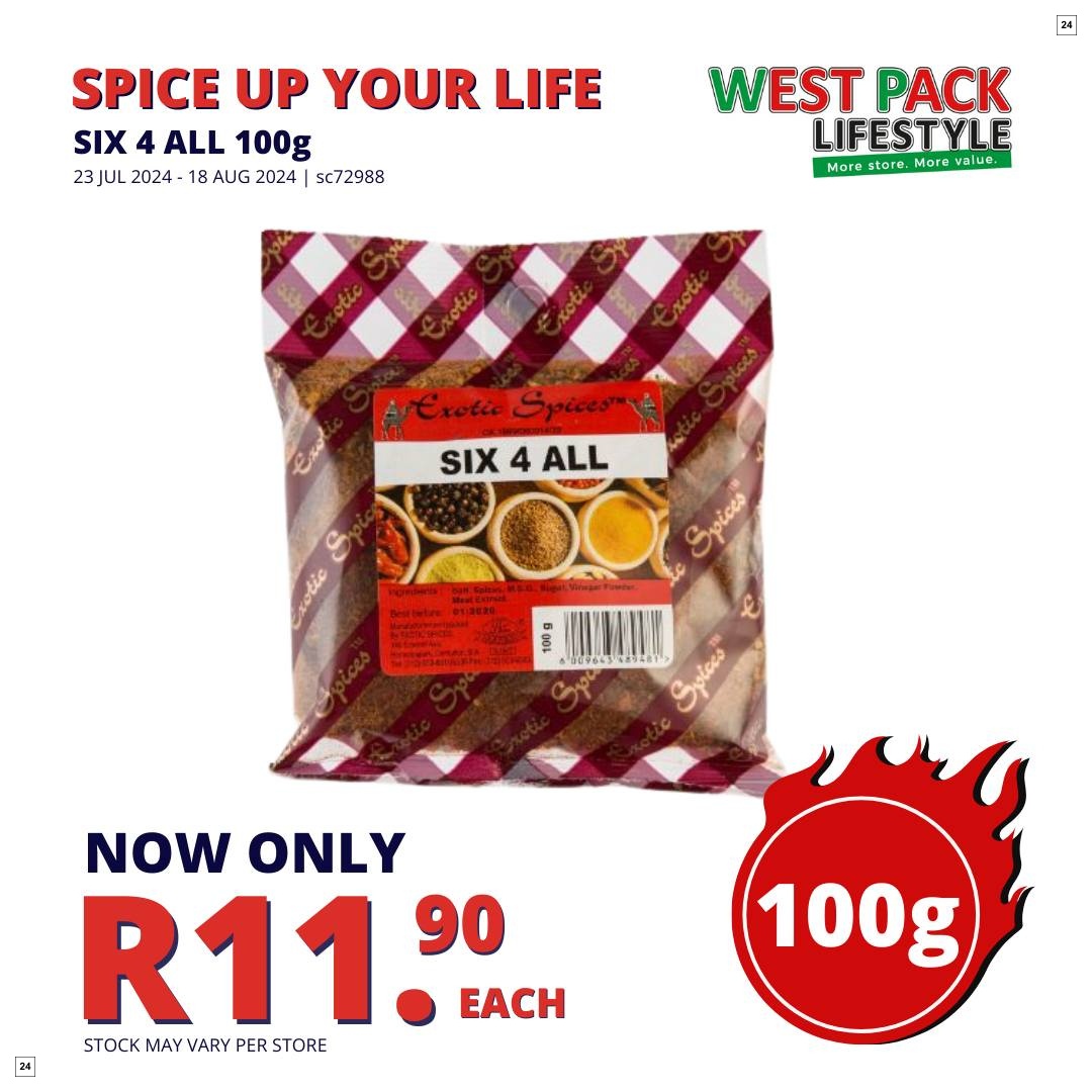West Pack Lifestyle Specials 23 Jul - 18 Aug - Page 24