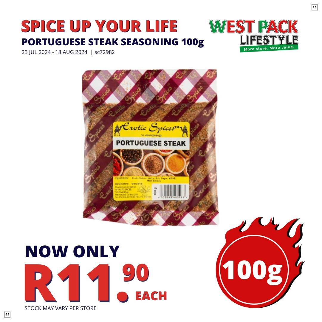 West Pack Lifestyle Specials 23 Jul - 18 Aug - Page 25