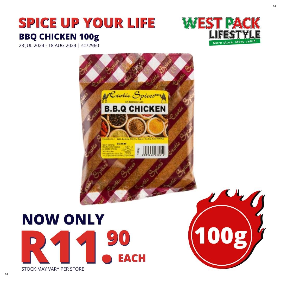 West Pack Lifestyle Specials 23 Jul - 18 Aug - Page 26