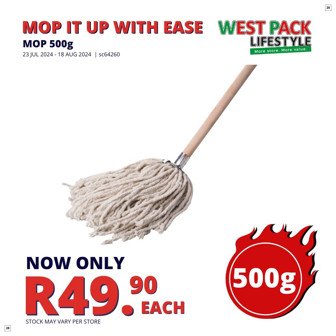 West Pack Lifestyle Specials 23 Jul - 18 Aug - Page 28