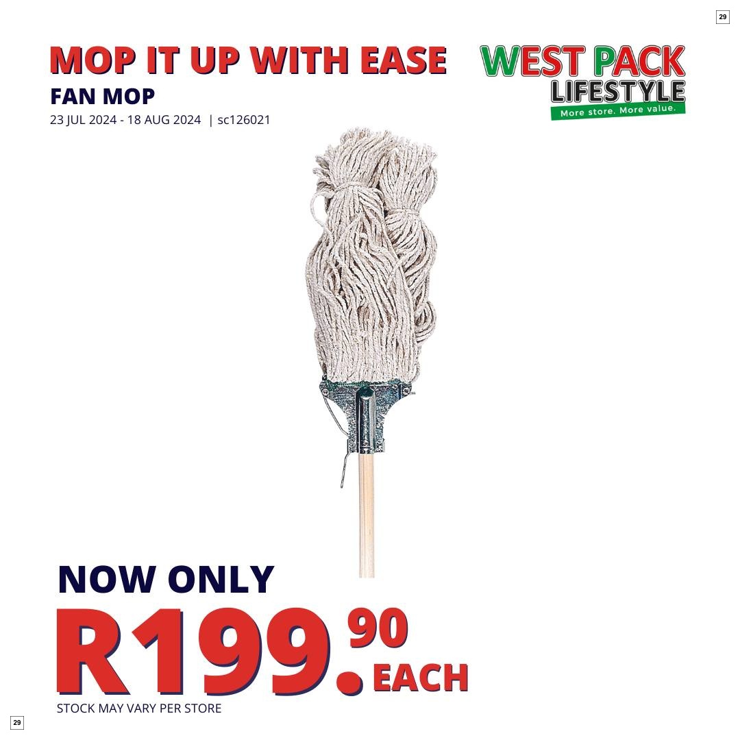 West Pack Lifestyle Specials 23 Jul - 18 Aug - Page 29