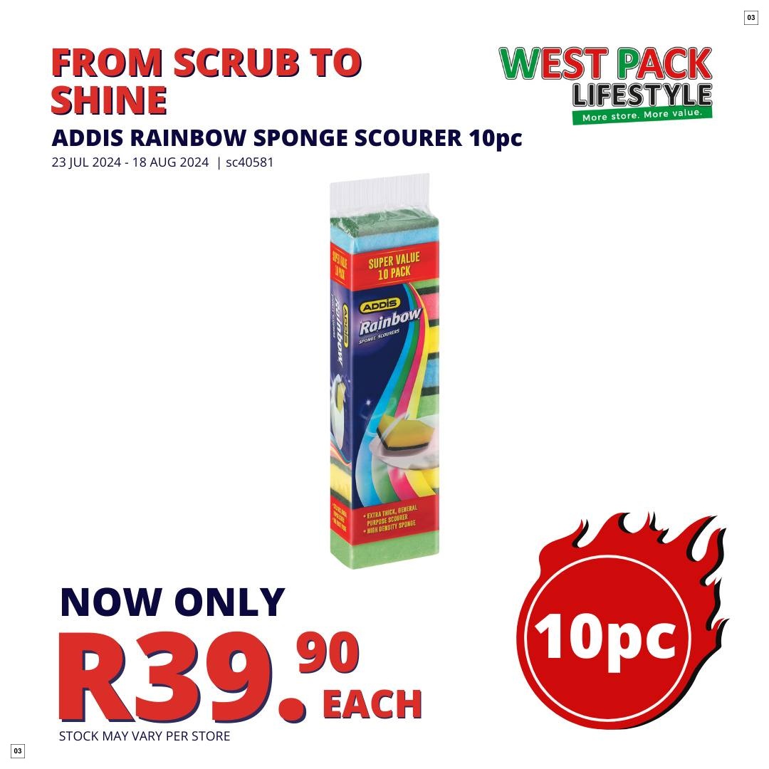 West Pack Lifestyle Specials 23 Jul - 18 Aug - Page 3