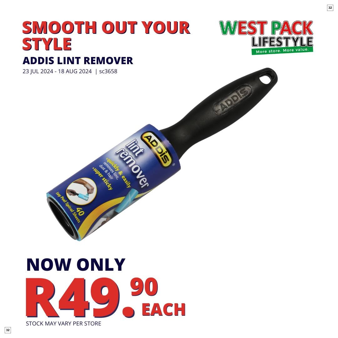West Pack Lifestyle Specials 23 Jul - 18 Aug - Page 32