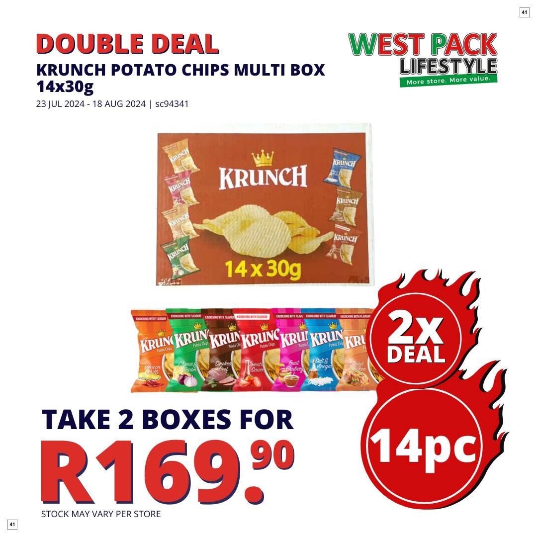 West Pack Lifestyle Specials 23 Jul - 18 Aug - Page 41