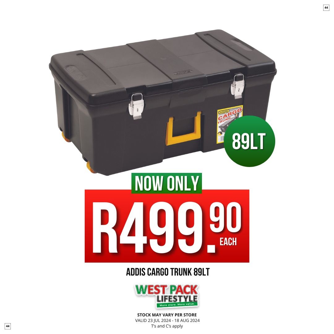 West Pack Lifestyle Specials 23 Jul - 18 Aug - Page 44