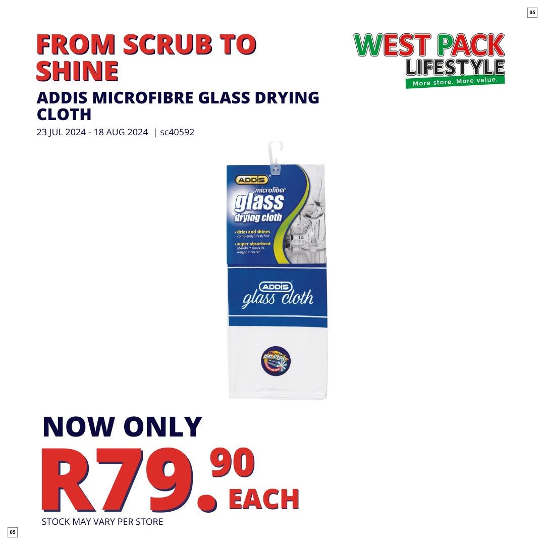 West Pack Lifestyle Specials 23 Jul - 18 Aug - Page 5