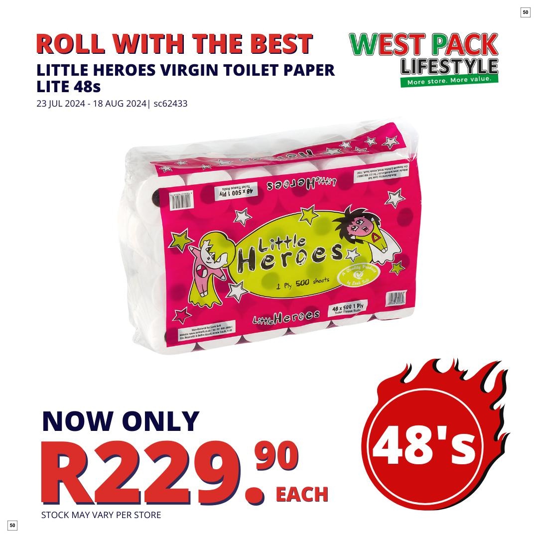 West Pack Lifestyle Specials 23 Jul - 18 Aug - Page 50