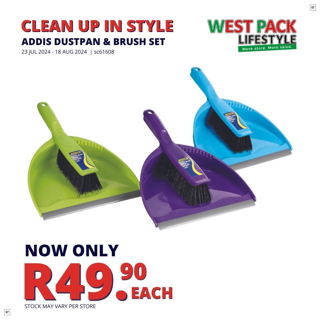 West Pack Lifestyle Specials 23 Jul - 18 Aug - Page 57