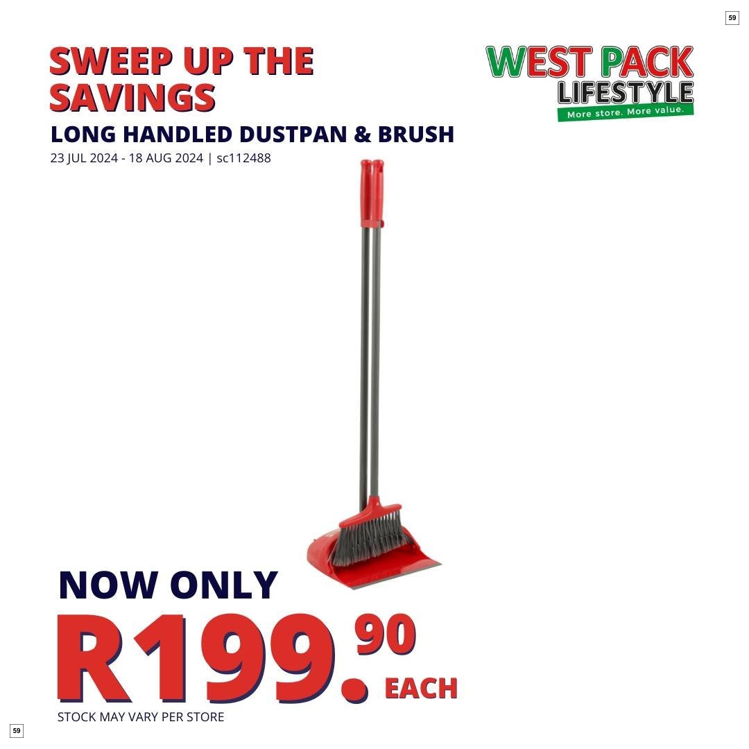 West Pack Lifestyle Specials 23 Jul - 18 Aug - Page 59
