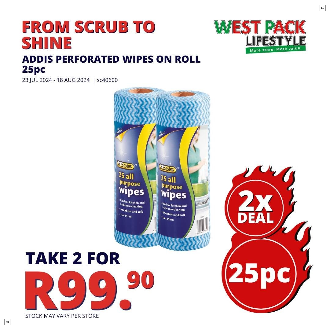 West Pack Lifestyle Specials 23 Jul - 18 Aug - Page 60