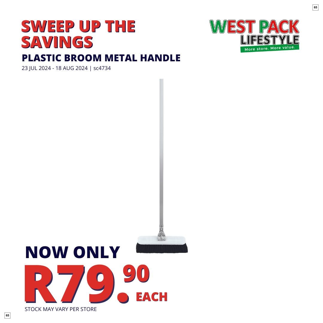West Pack Lifestyle Specials 23 Jul - 18 Aug - Page 65