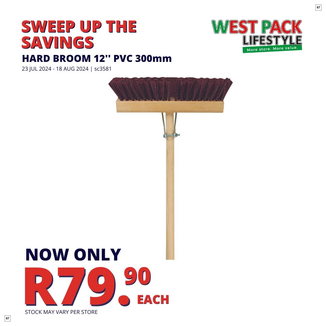 West Pack Lifestyle Specials 23 Jul - 18 Aug - Page 67