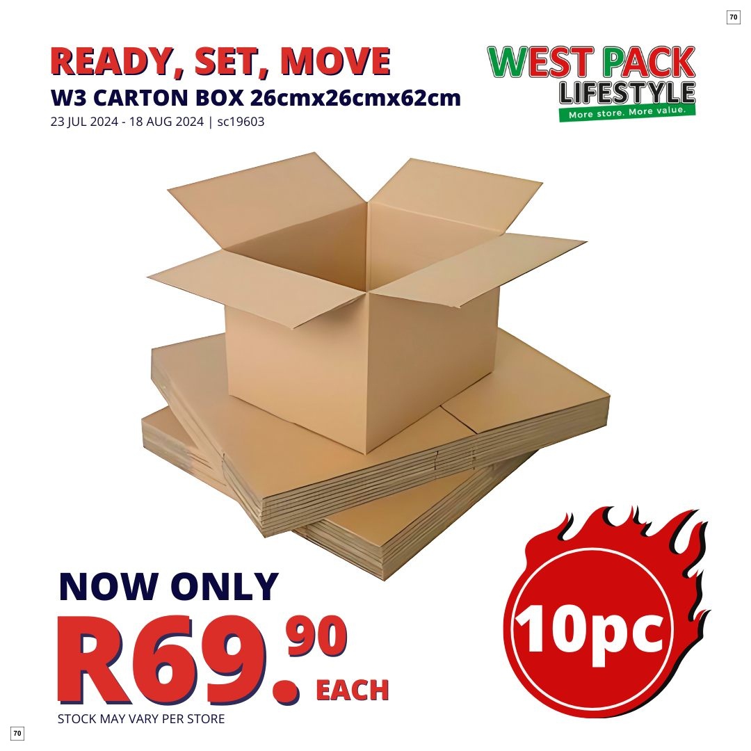 West Pack Lifestyle Specials 23 Jul - 18 Aug - Page 70
