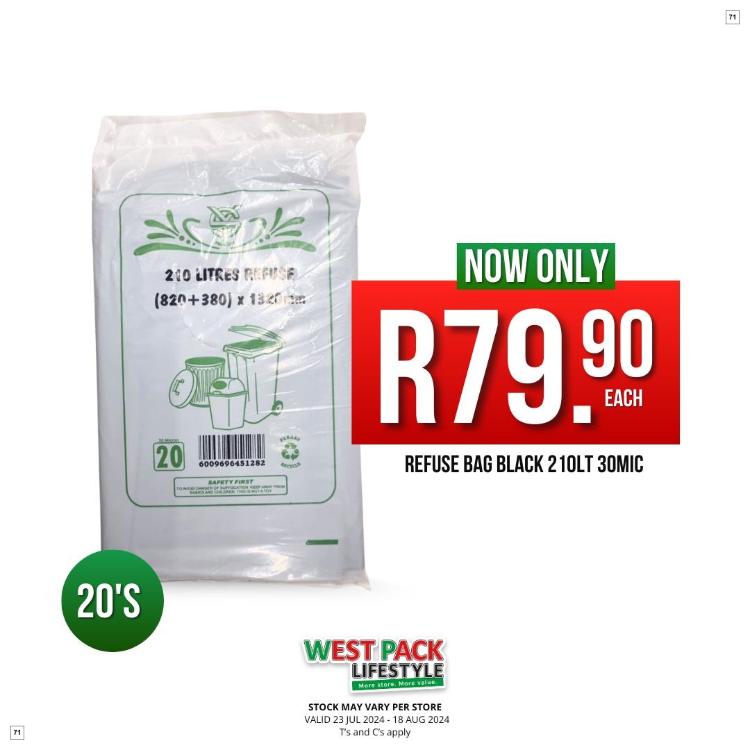 West Pack Lifestyle Specials 23 Jul - 18 Aug - Page 71