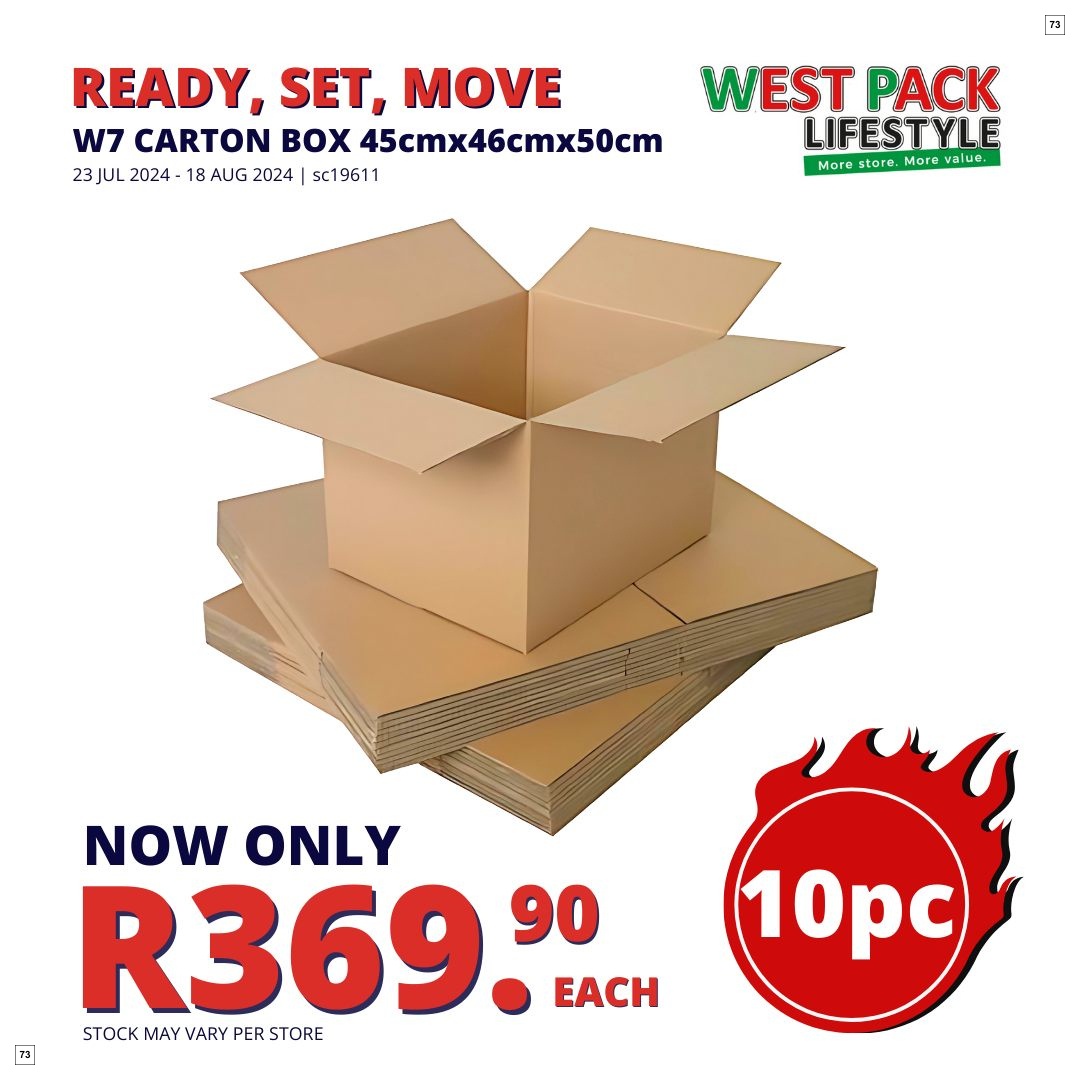 West Pack Lifestyle Specials 23 Jul - 18 Aug - Page 73
