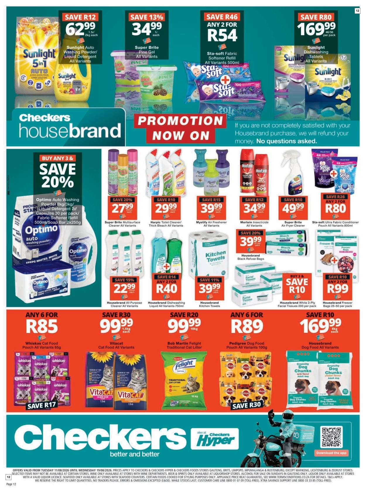 Checkers August Mid-month Promotion Gauteng - Page 12