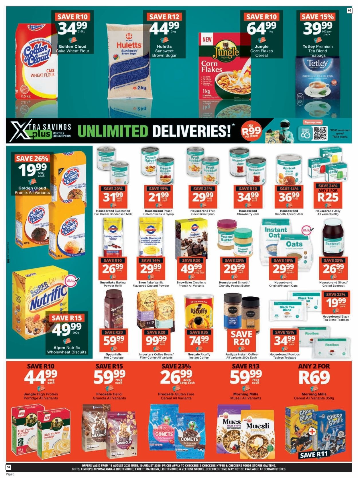 Checkers August Mid-month Promotion Gauteng - Page 6