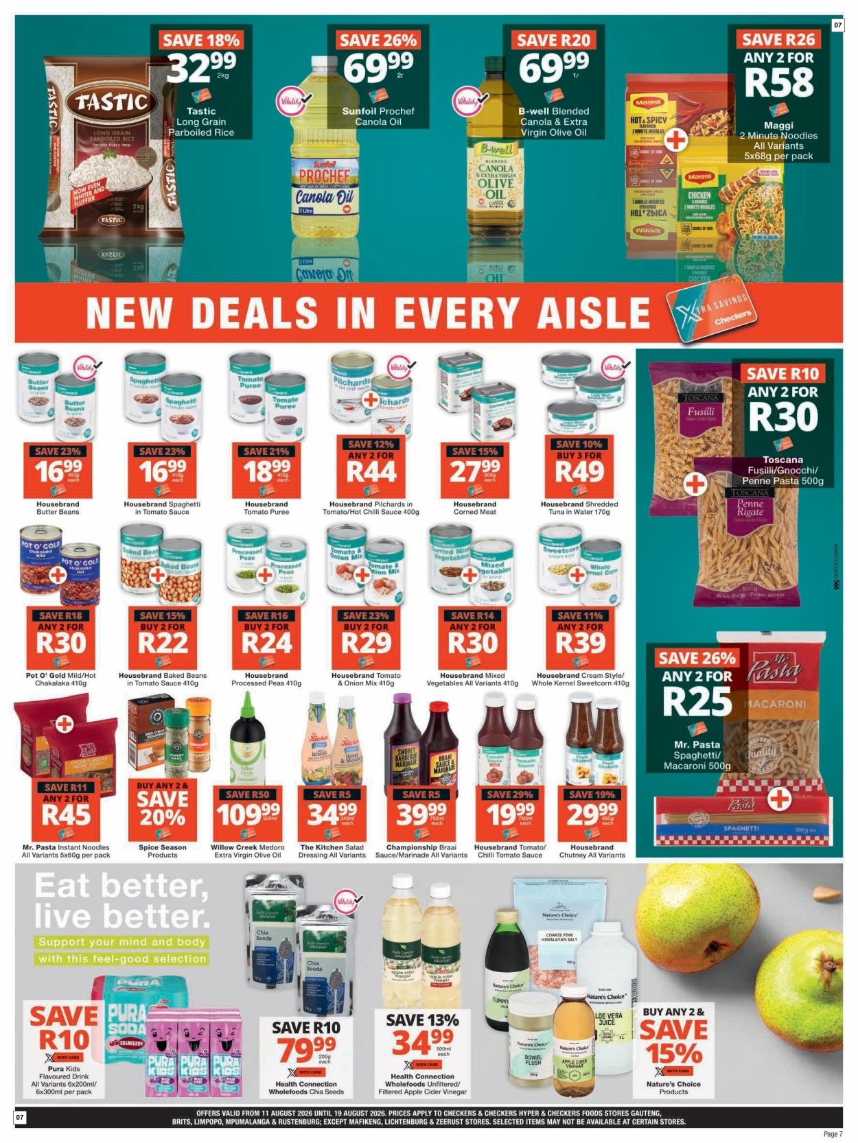 Checkers August Mid-month Promotion Gauteng - Page 7