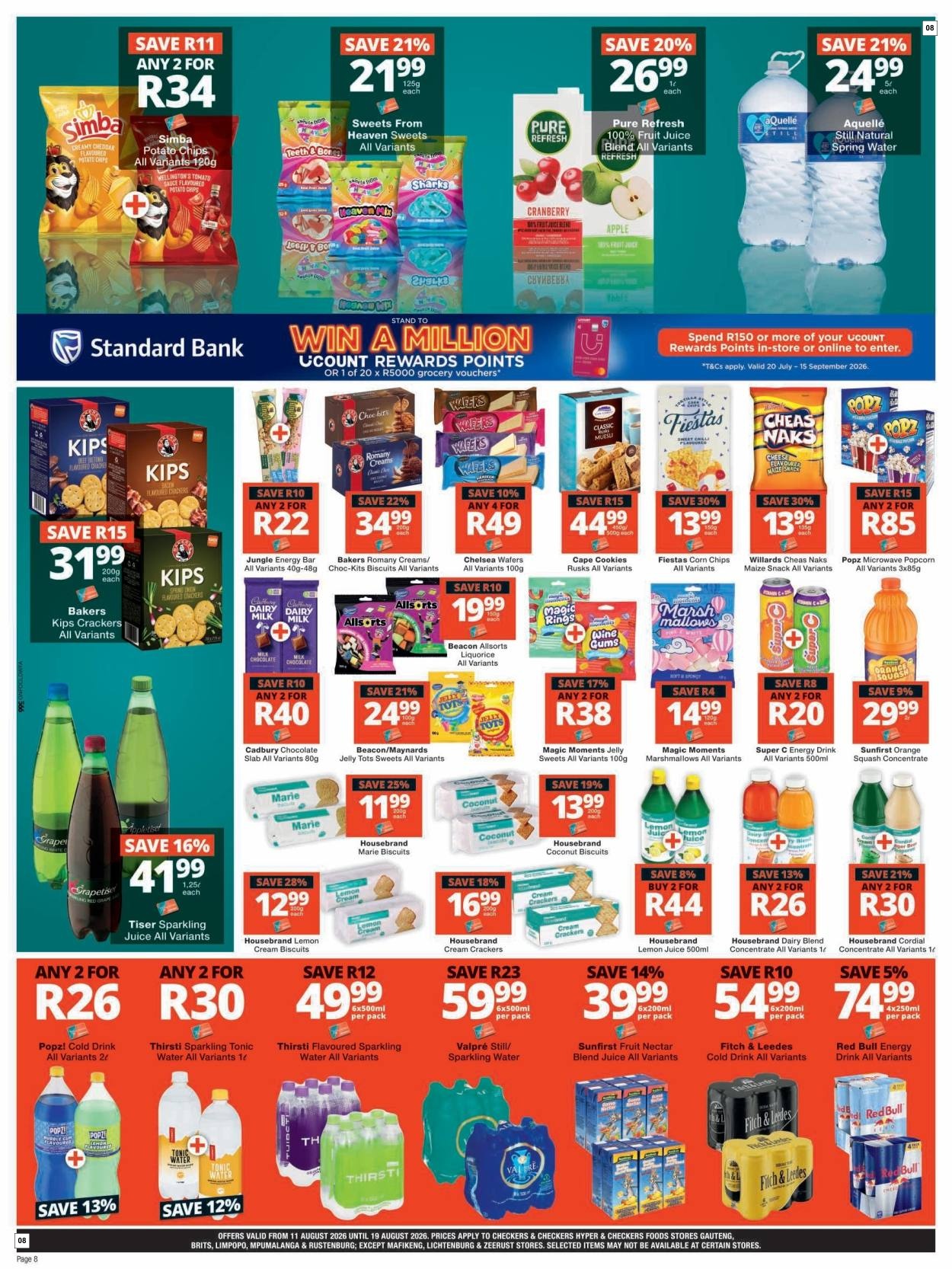 Checkers August Mid-month Promotion Gauteng - Page 8