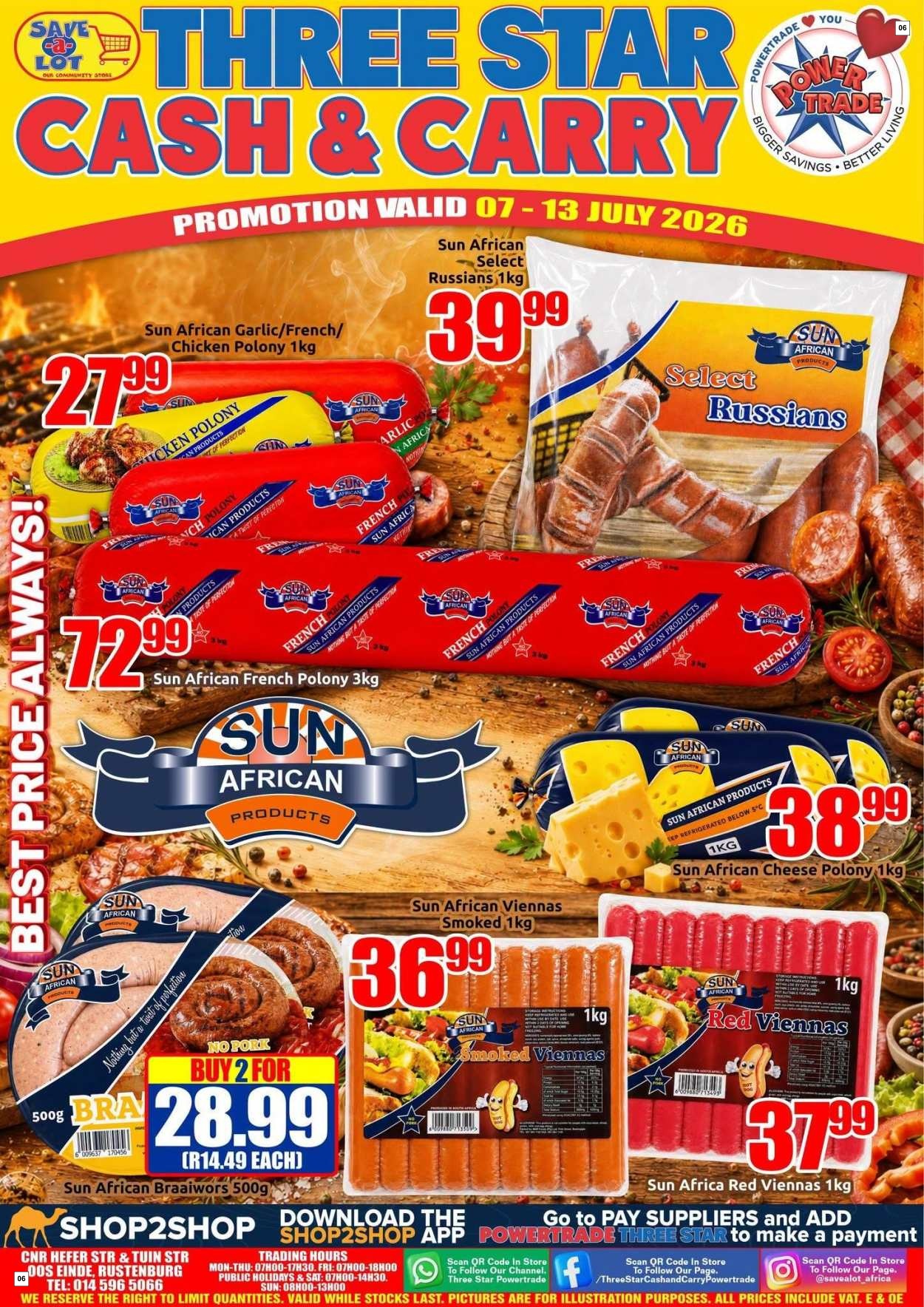 Three Star Cash And Carry Specials 07 Jul - 13 Jul - Page 6