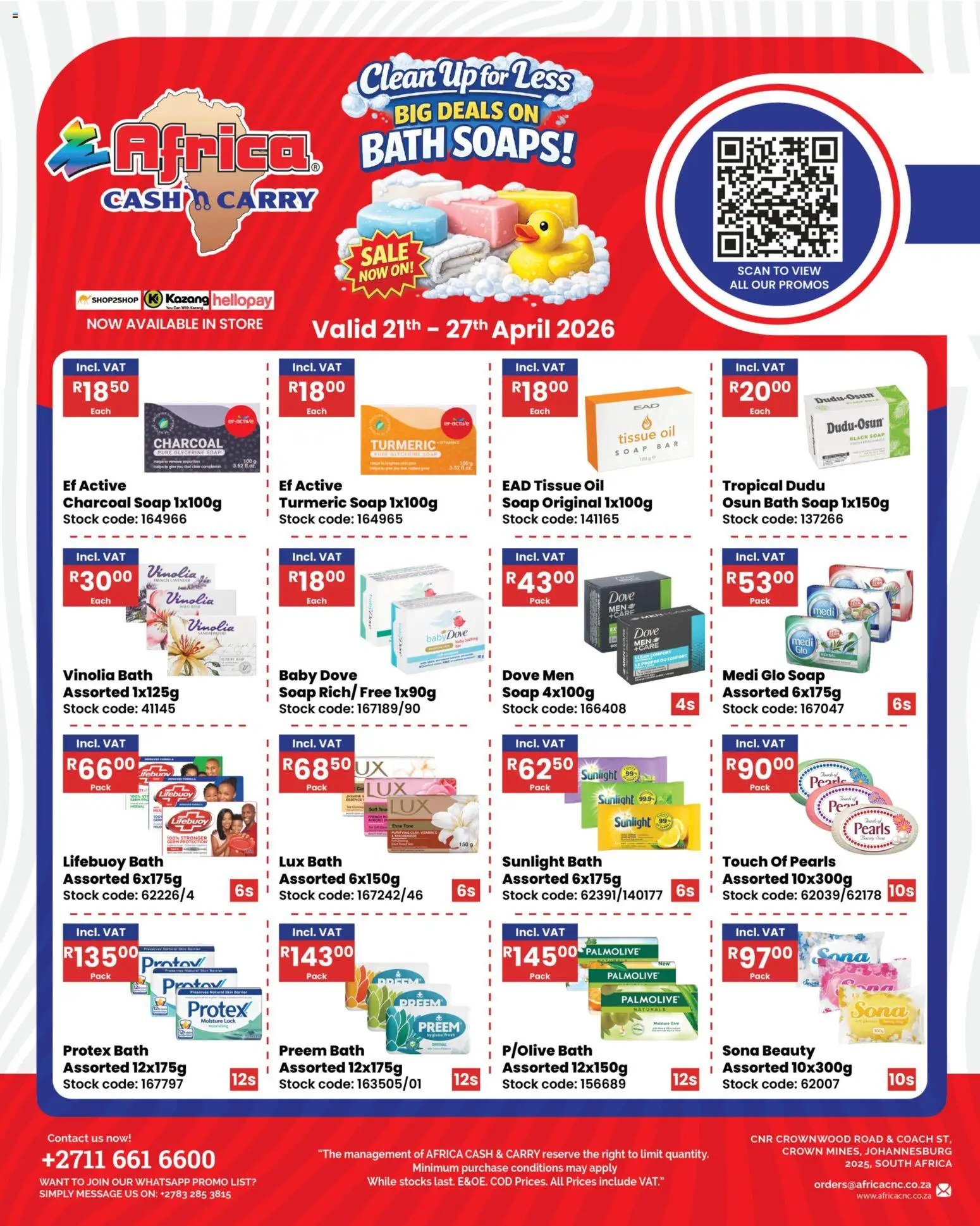 Africa Cash Carry Tuesday Promo